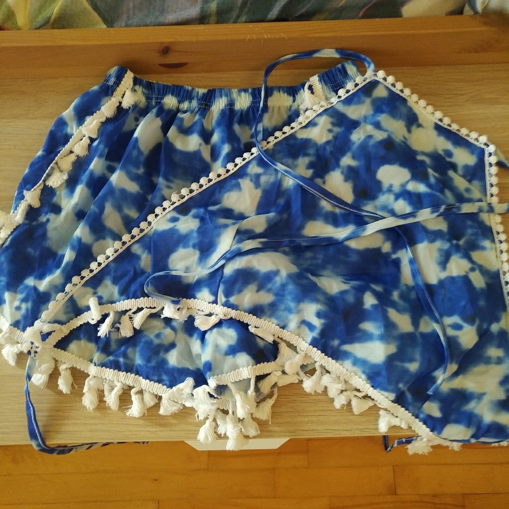 Romwe festival co-ord two piece set cloud design